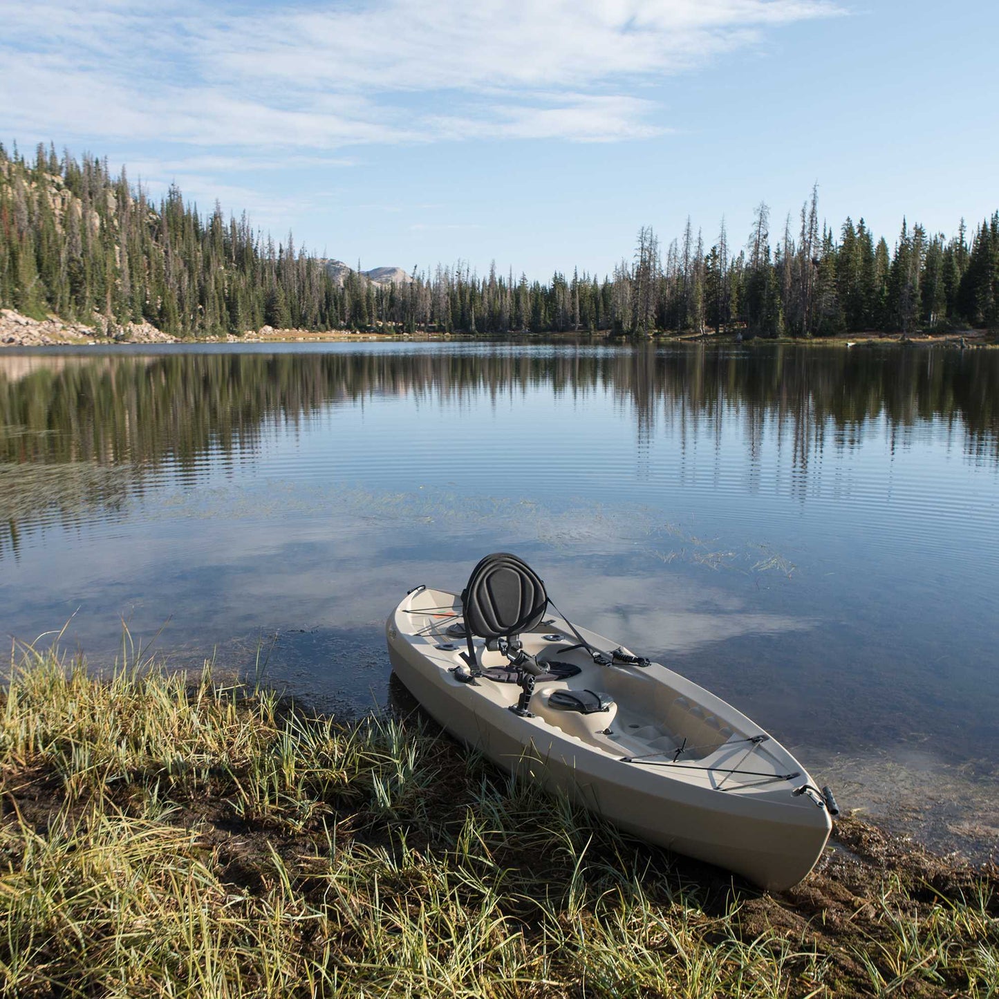 Tamarack Angler Kayak De Pesca De 10 Ft Para Sentarse En La Parte Superior Con Pala, Color Canela (90508)
