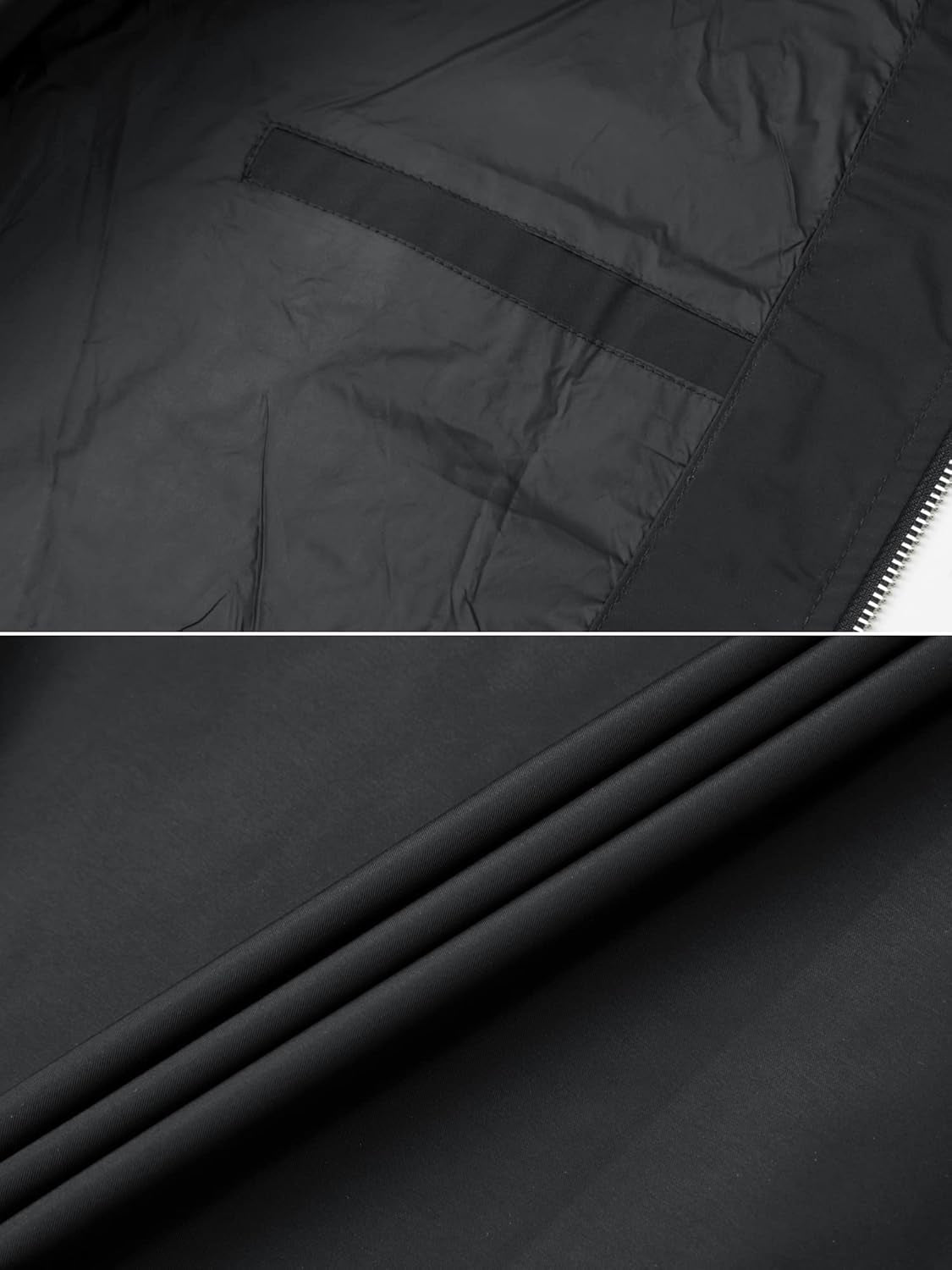 Men'S Bomber Jacket Lightweight Casual Spring Fall Windbreaker Zip up Coat with Pocket