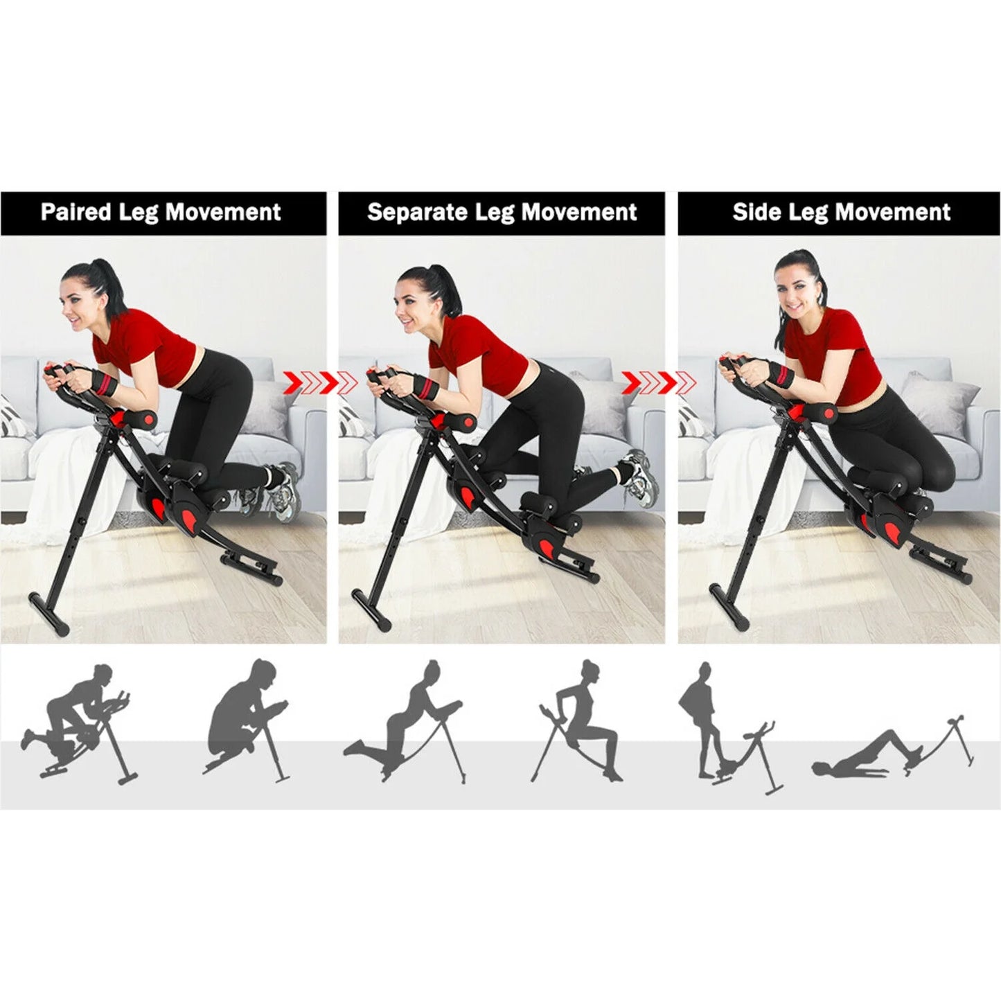 Máquina Ab Equipo De Entrenamiento Ab Equipo De Entrenamiento Entrenadores Abdominales Para Gimnasio En Casa Entrenador Abdominal Equipo De Ejercicio Para Mujeres