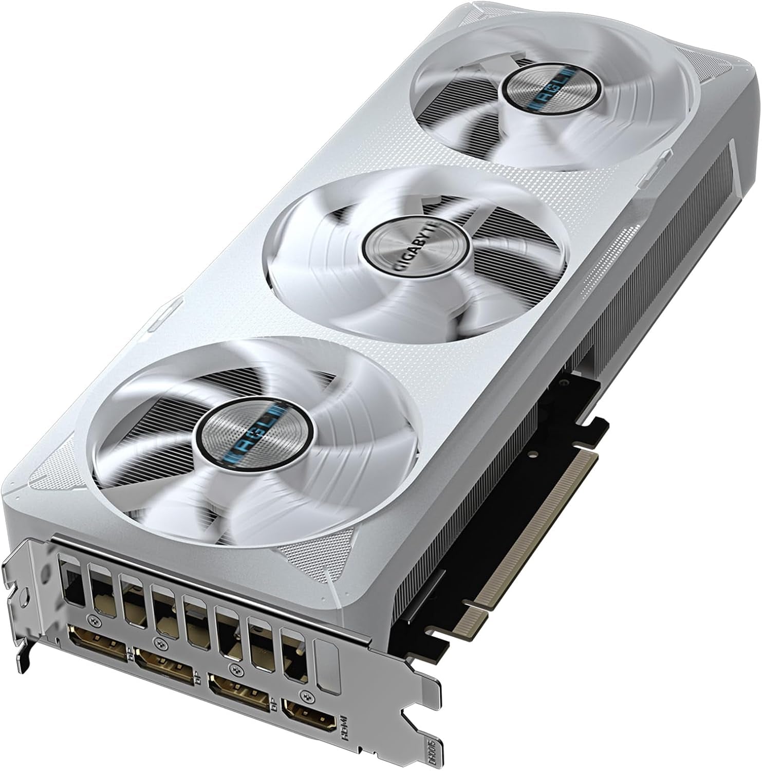 Geforce RTX 5070 Eagle OC ICE SFF 12G Graphics Card, 12GB 192-Bit GDDR7, Pcie 5.0, WINDFORCE Cooling System, GV-N5070EAGLEOC ICE-12GD Video Card, Compatible with Desktop