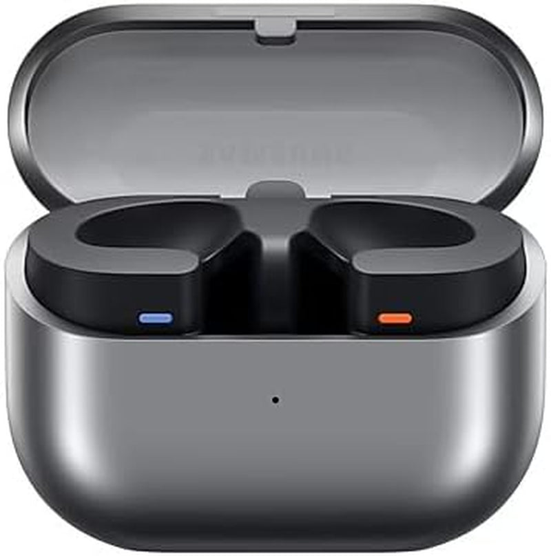 Galaxy Buds3 (2024, ANC) Water Resistant, AI Real-Time Language Interpreter, True Wireless Bluetooth 5.4 Earbuds, Hi-Fi Sound, Noise Cancelling, Touch Control, International Model (Silver)