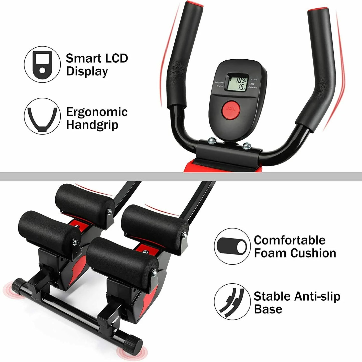 Máquina Ab Equipo De Entrenamiento Ab Equipo De Entrenamiento Entrenadores Abdominales Para Gimnasio En Casa Entrenador Abdominal Equipo De Ejercicio Para Mujeres