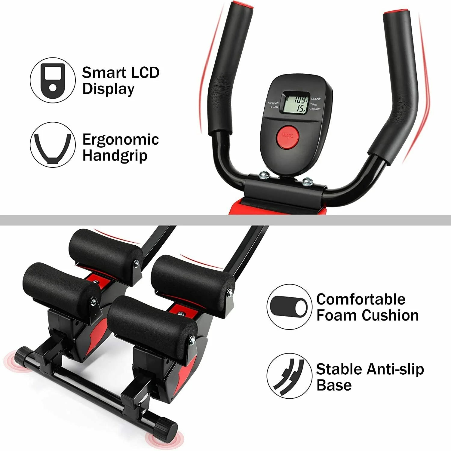 Máquina Ab Equipo De Entrenamiento Ab Equipo De Entrenamiento Entrenadores Abdominales Para Gimnasio En Casa Entrenador Abdominal Equipo De Ejercicio Para Mujeres