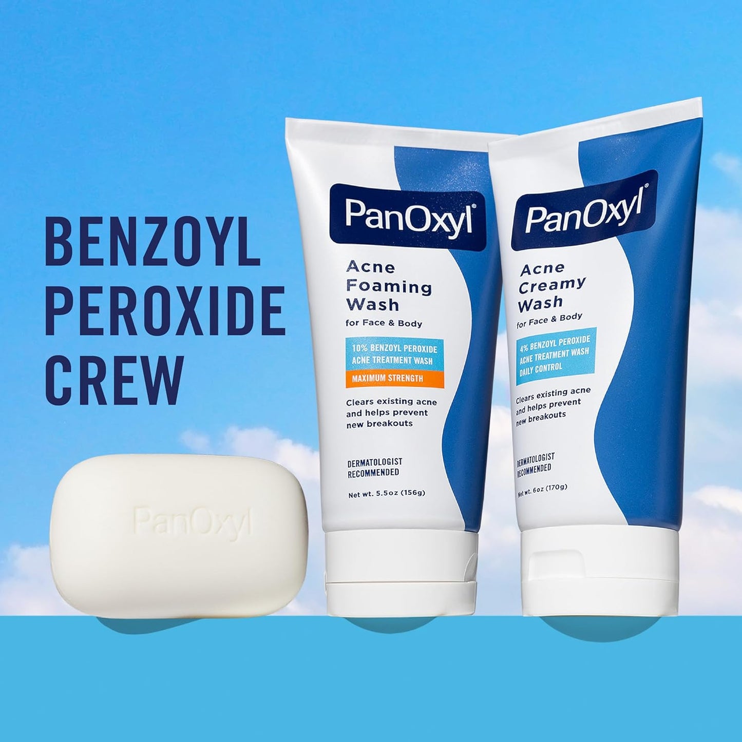 Antimicrobial Acne Creamy Wash, 4% Benzoyl Peroxide, 6 Ounce