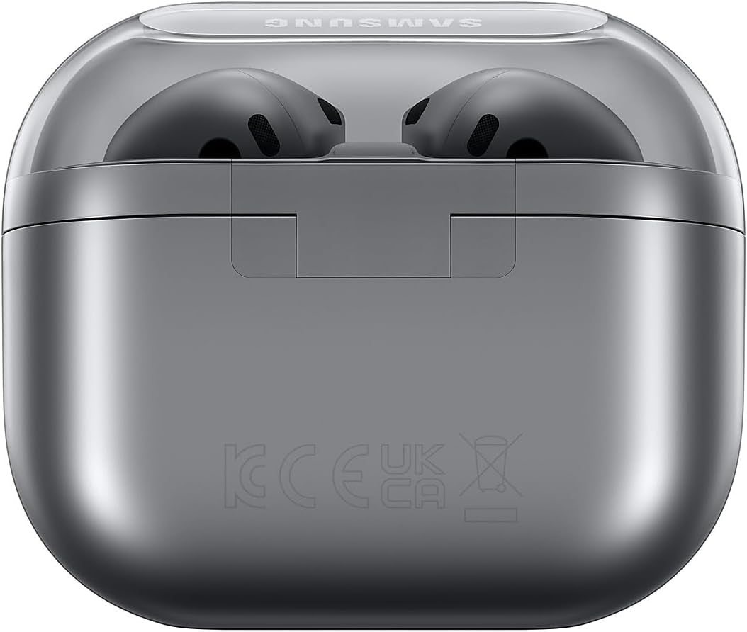 Galaxy Buds3 (2024, ANC) Water Resistant, AI Real-Time Language Interpreter, True Wireless Bluetooth 5.4 Earbuds, Hi-Fi Sound, Noise Cancelling, Touch Control, International Model (Silver)