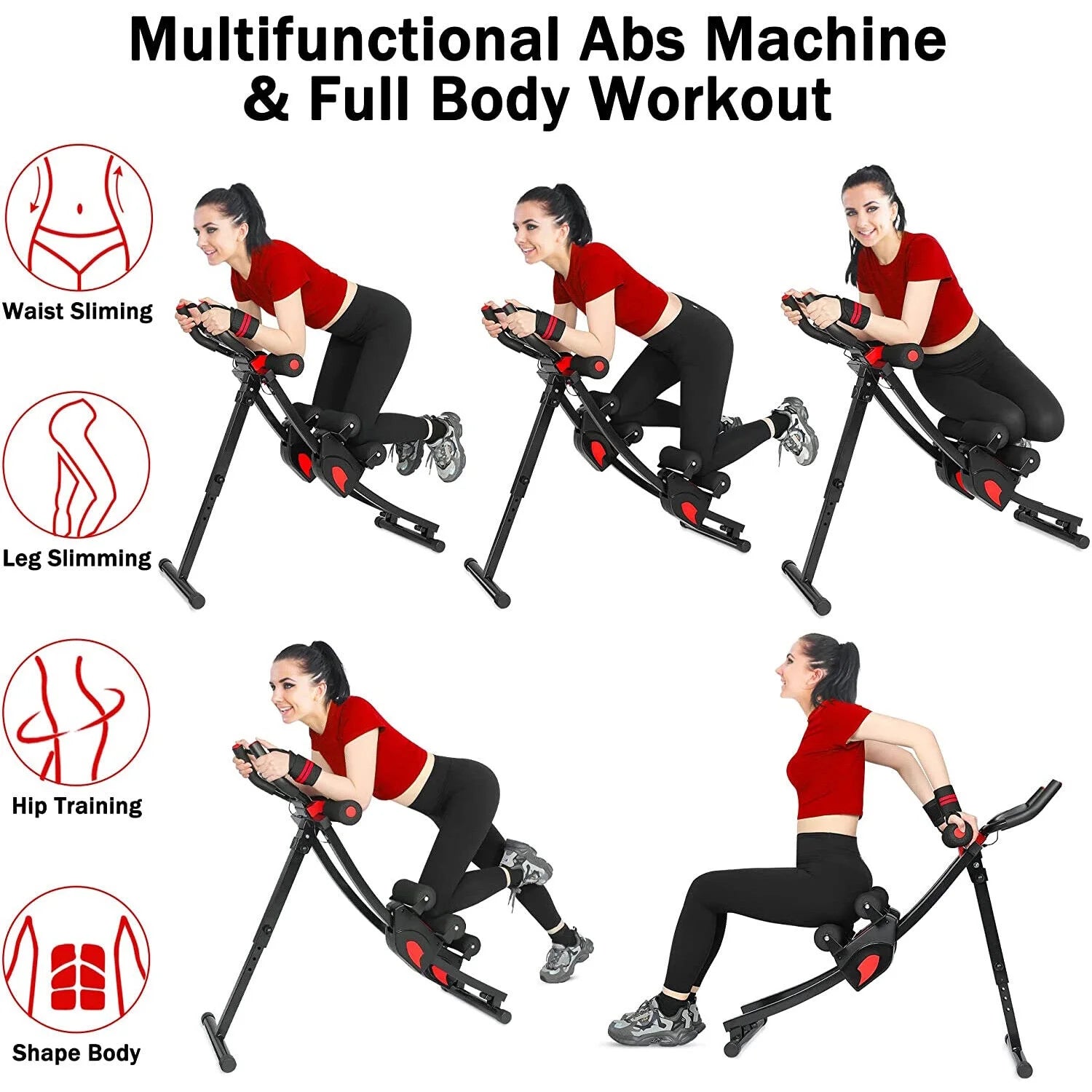Máquina Ab Equipo De Entrenamiento Ab Equipo De Entrenamiento Entrenadores Abdominales Para Gimnasio En Casa Entrenador Abdominal Equipo De Ejercicio Para Mujeres
