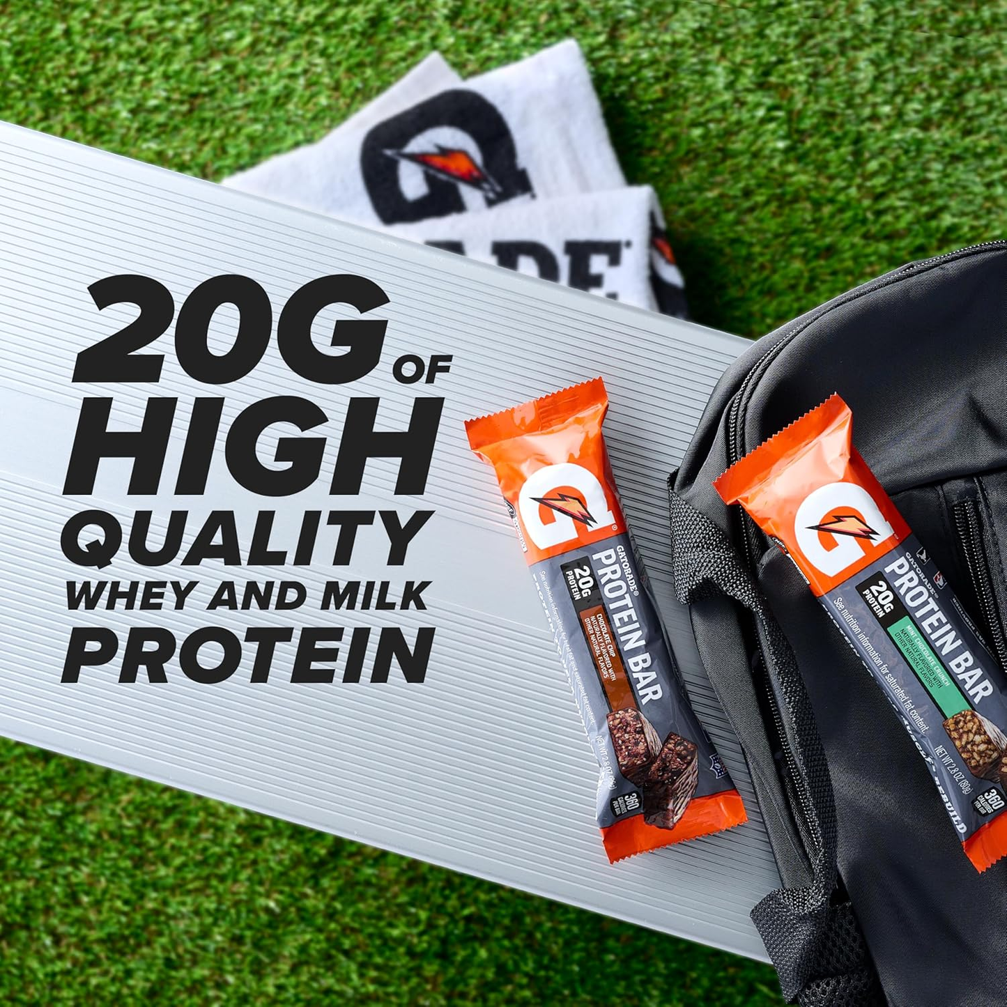 Whey Protein Recover Bars, Peanut Butter Chocolate, 2.8 Ounce Bars (Pack of 12)