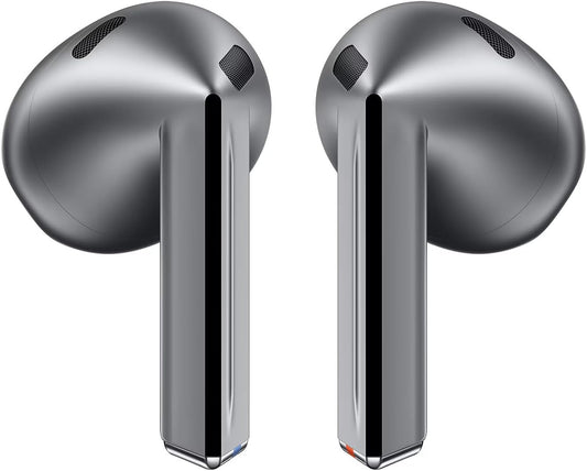 Galaxy Buds3 (2024, ANC) Water Resistant, AI Real-Time Language Interpreter, True Wireless Bluetooth 5.4 Earbuds, Hi-Fi Sound, Noise Cancelling, Touch Control, International Model (Silver)