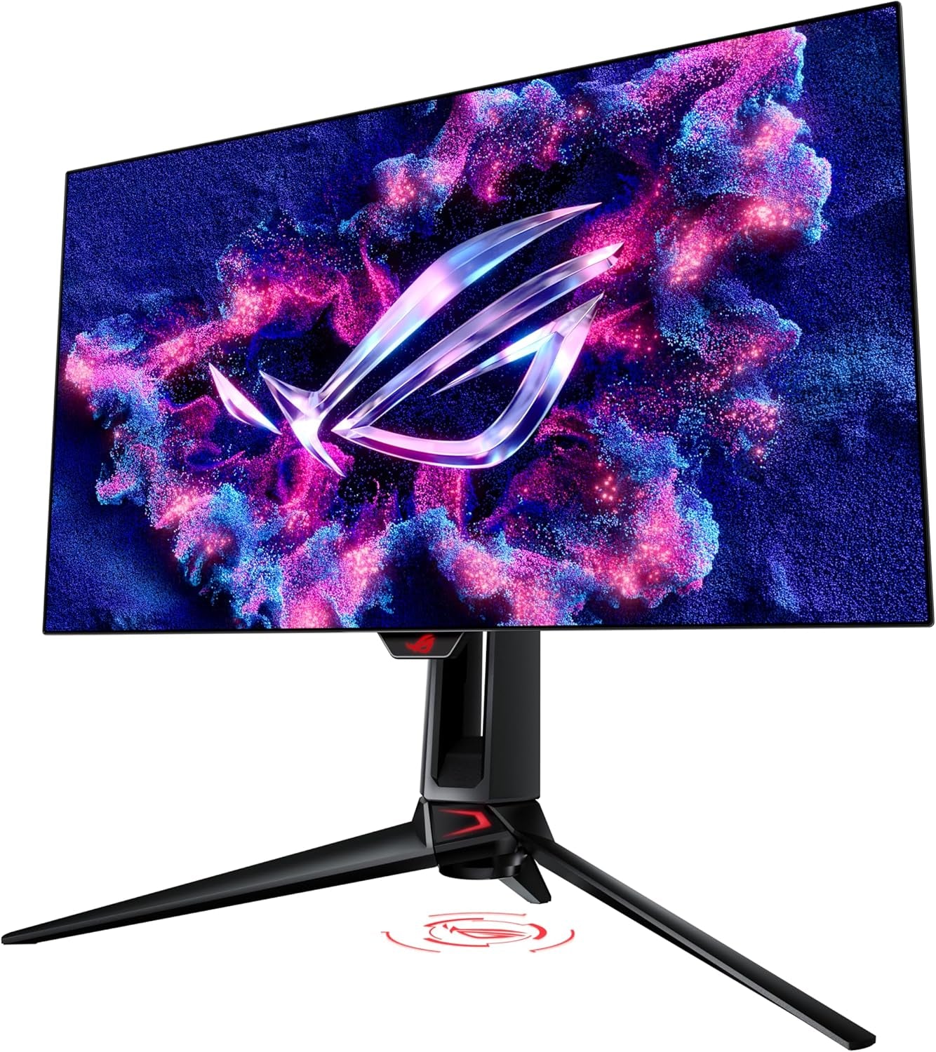 ROG Swift OLED 27” 1440P Gaming Monitor (PG27AQDP) - WOLED, QHD, 480Hz, 0.03Ms, G-SYNC Compatible, Custom Heatsink, AI Assistant, Displayhdr400 True Black, 99% DCI-P3, True 10-Bit, Displaywidget