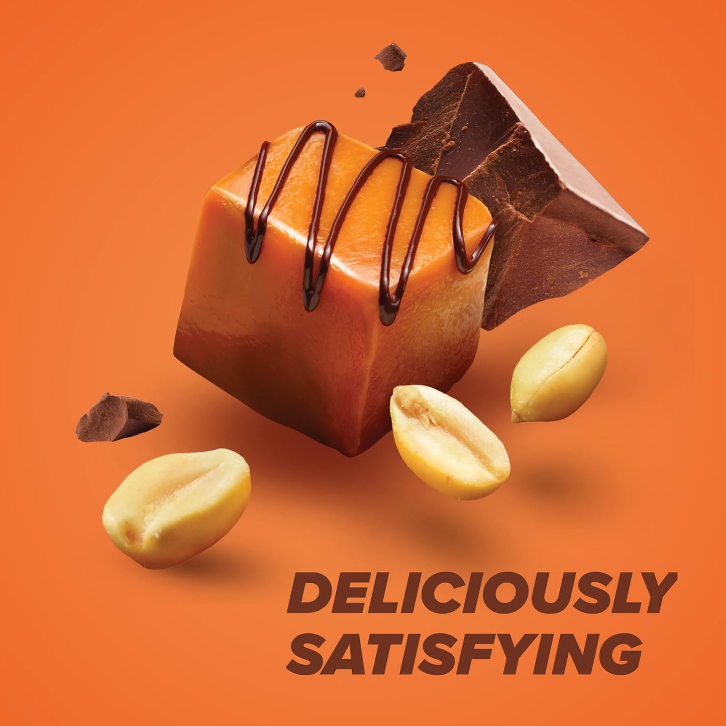 Chocolate Peanut Caramel Protein Bars – 20G Protein, 3G Sugar, 190 Calories (12 Count) Low Sugar* High Protein Snack - Gluten Free - Perfect for a Healthy Snack