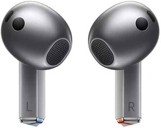 Galaxy Buds3 (2024, ANC) Water Resistant, AI Real-Time Language Interpreter, True Wireless Bluetooth 5.4 Earbuds, Hi-Fi Sound, Noise Cancelling, Touch Control, International Model (Silver)