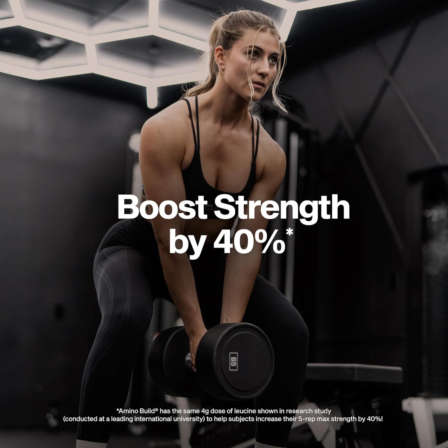 | BCAA Amino Acids + Electrolyte Powder | 7G of Bcaas + Electrolytes Support | Build Lean Muscle & Boost Endurance | Strawberry Watermelon | 593 Grams | 40 Servings