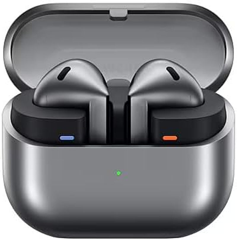 Galaxy Buds3 (2024, ANC) Water Resistant, AI Real-Time Language Interpreter, True Wireless Bluetooth 5.4 Earbuds, Hi-Fi Sound, Noise Cancelling, Touch Control, International Model (Silver)