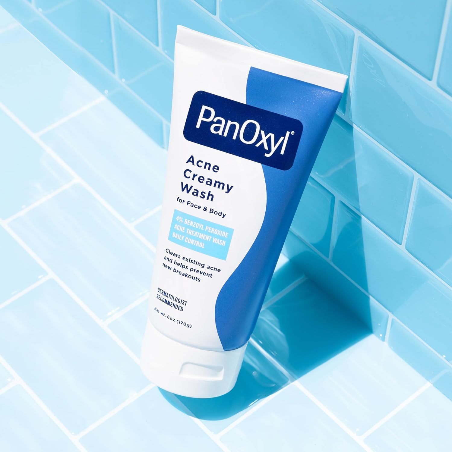 Antimicrobial Acne Creamy Wash, 4% Benzoyl Peroxide, 6 Ounce
