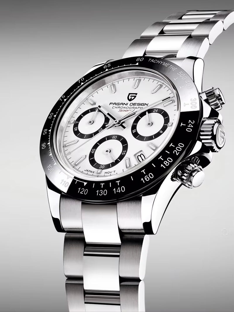 2026 New Men'S Watches Quartz Business Watch Mens Watches Top Brand Luxury Watch Men Chronograph VK63 Reloj Hombre