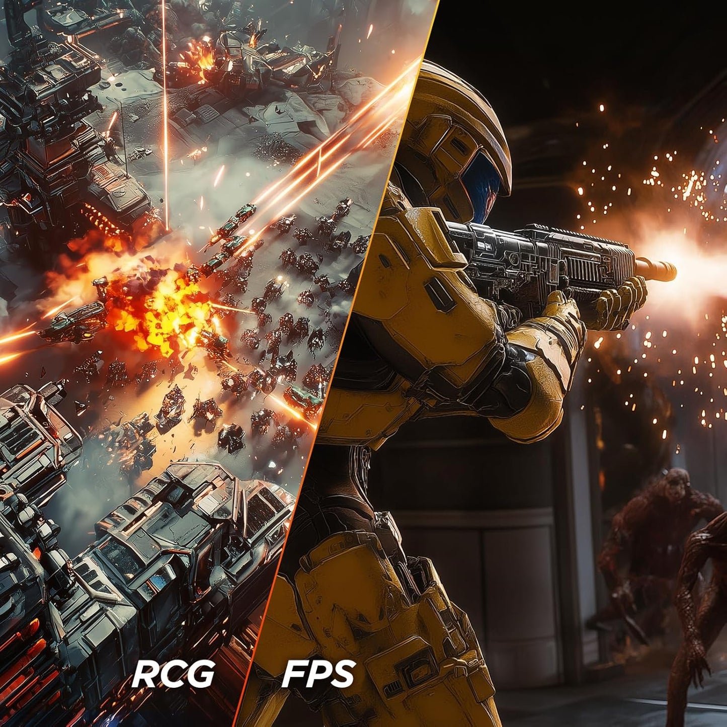 25 Inch Curved Gaming Monitor 240Hz FHD 1080P Computer Monitor, 1500R 1Ms MPRT Display, Adaptive Sync, 90% DCI-P3,HDR, Eye Care, Tilt Adjustable, VESA 75X75Mm, Black,G2511Xc