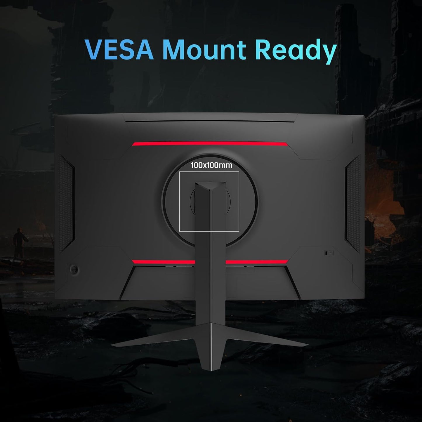 32 Inch 240Hz Curved Gaming Monitor 1500R 1080P 125% Srgb 1Ms, Freesync/G-Sync HDR10,HDMI/DP/USB Ports Vesa,Tilt Adjustable,Xbox PS5 Switch,Black